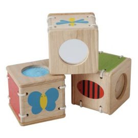 Plan Toys Baby's First Block - Touch and Sound