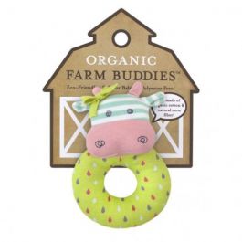 Farm Rattle Bat Organic Farm Buddies Rattle